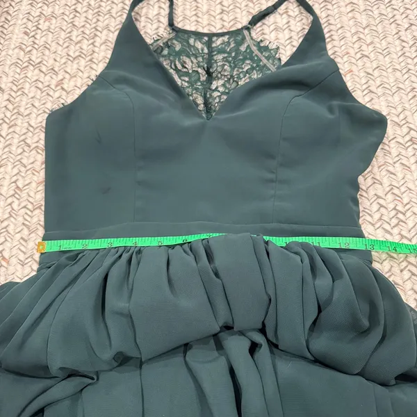Lulus Green Lace A-Line Maxi Dress - Image 13