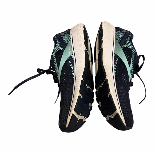 Brooks Ghost Neutral Running Shoes Womens 8.5 Medium Navy Teal Cushioned Trainer - Image 7