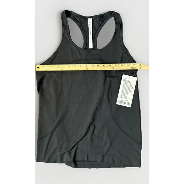 Lululemon Swiftly Tech Racerback Tank Top 2.0 Hip Length Black Activewear 12 NWT - Image 9
