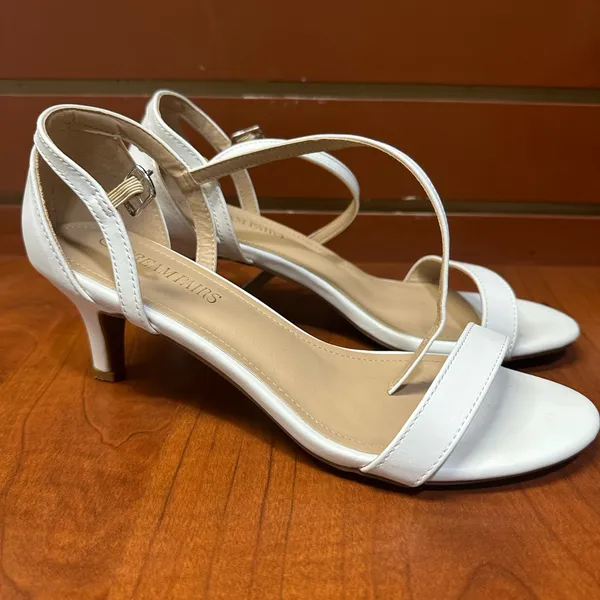 Dream Paris White Sandals - Image 2