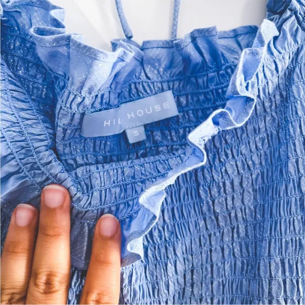 Hill House Blue Midi Dress - Image 3