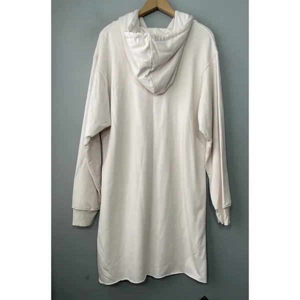 Skatie Salty Blonde Lounge Hoodie Size Large Soft Bamboo Knit Sweatshirt Tunic - Image 4