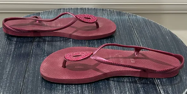 Havaianas Luna Glitter Sandals  - Image 7