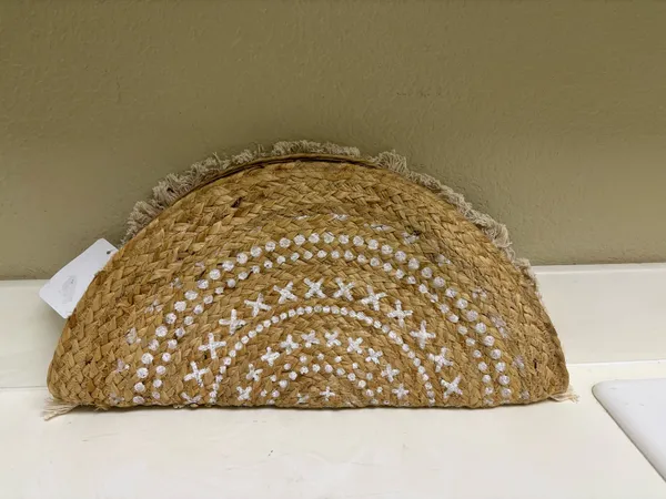 Bohemian shell clutch Brown - Image 6