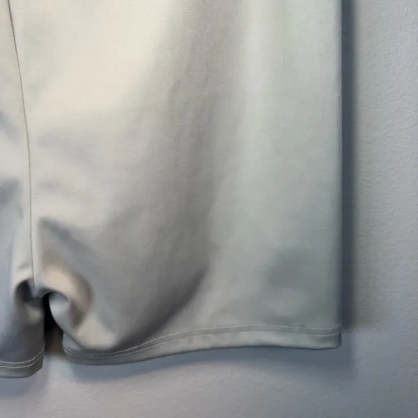 Paxton Akira Luxe Shorts Light Gray Stretch Pull On Biker Shorts Athletic Large - Image 11