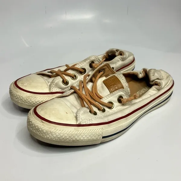 Converse off white‎ sneakers size 7 - Image 3