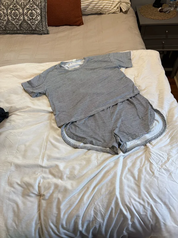 SheIn Striped loungewear set - Image 2