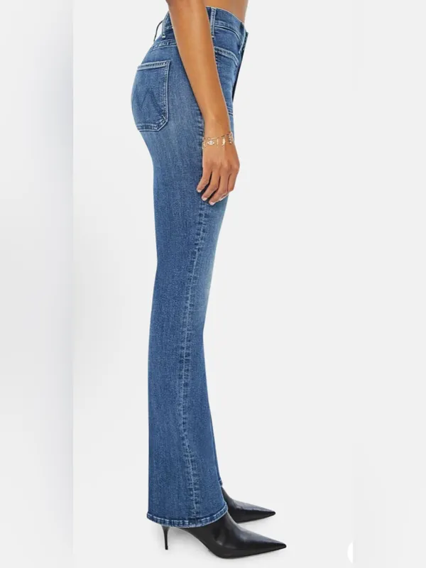 MOTHER THE PATCH POCKET INSIDER SNEAK CAVING IN Blue Size 24 - Image 12