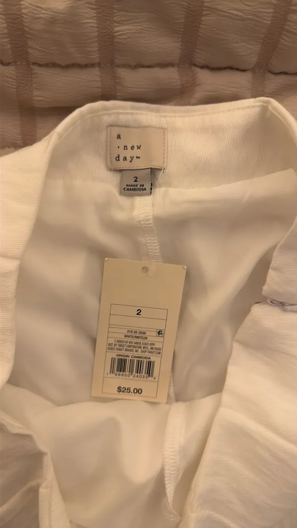 Target White pleated skirt - Image 3