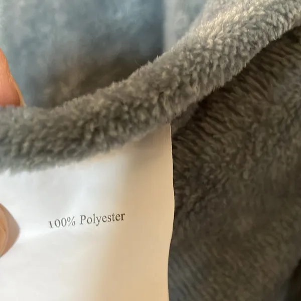 FINAL MARKDOWN Plush Gray wrap osfm - Image 3