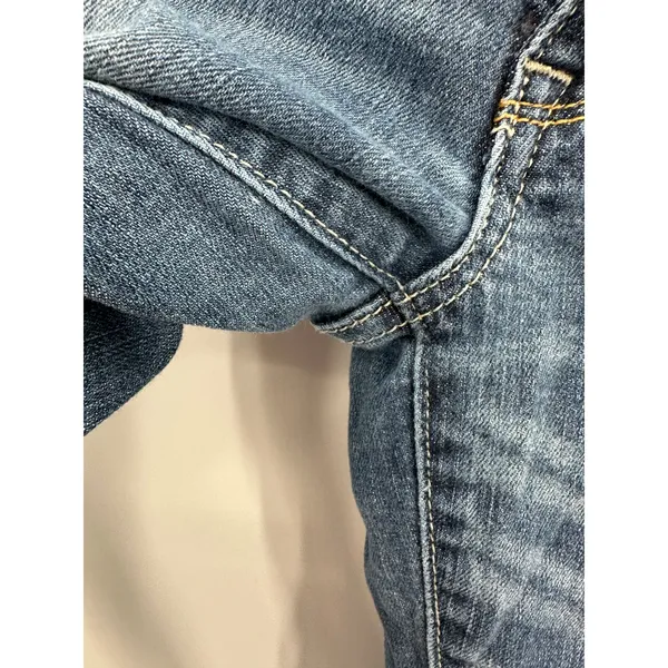 American Eagle‎ Y2K Mid Rise Slim Boot Denim Jeans Womens Size 12 Casual Staple - Image 5