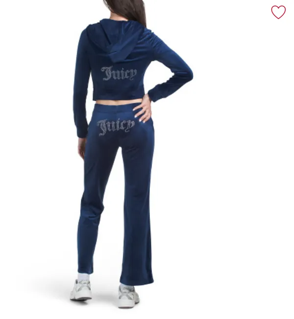 NWT juicy couture classic velour track suit M - Image 2