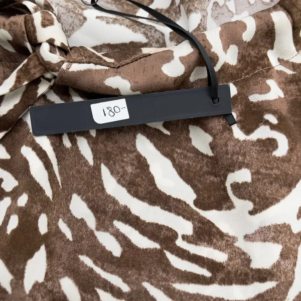 Jackie O Loungewear‎ Maxi Dress Womens Small Resort Coastal Animal Print Stretch - Image 10