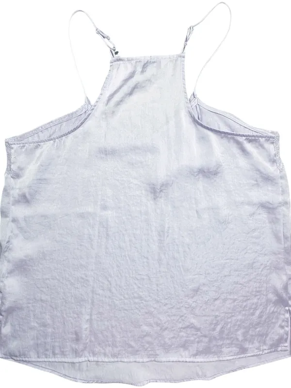 Nine West Women’s Medium Lavender Satin Lace Trim Camisole Tank Top NWT - Image 7