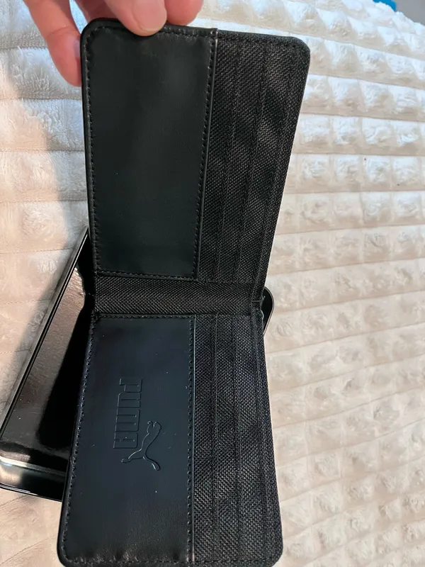 Puma Men black wallet - Image 3