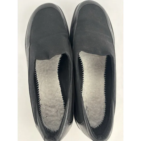 Keds Black Loafers Comfort Dress Shoes Slip On Soft Fabric Stretch‎ Womens 7.5 - Image 6
