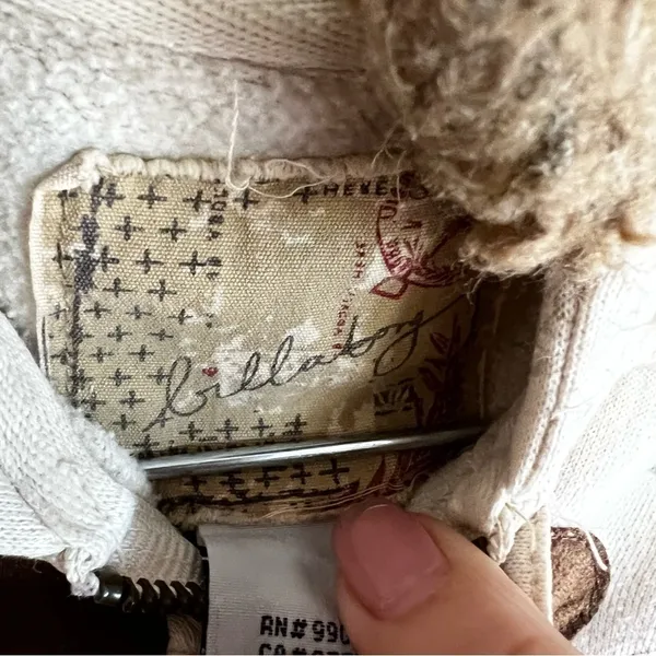 Billabong Vintage Wood Toggle‎ Leaves Zip Up Sweater - Image 6