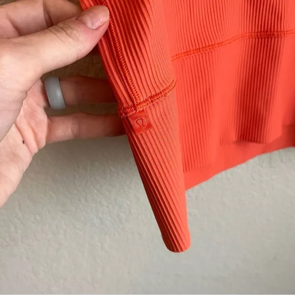 Lululemon Power Pivot Tank Coral - Image 6