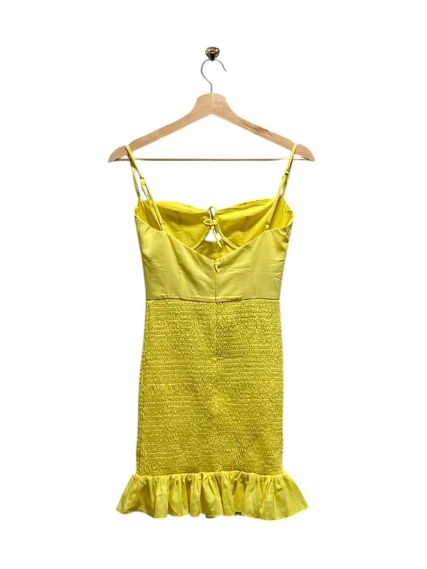 Tiger Mist Joslin Mini Dress Yellow Size XS Coquette Sabrina Carpenter Romantic - Image 11