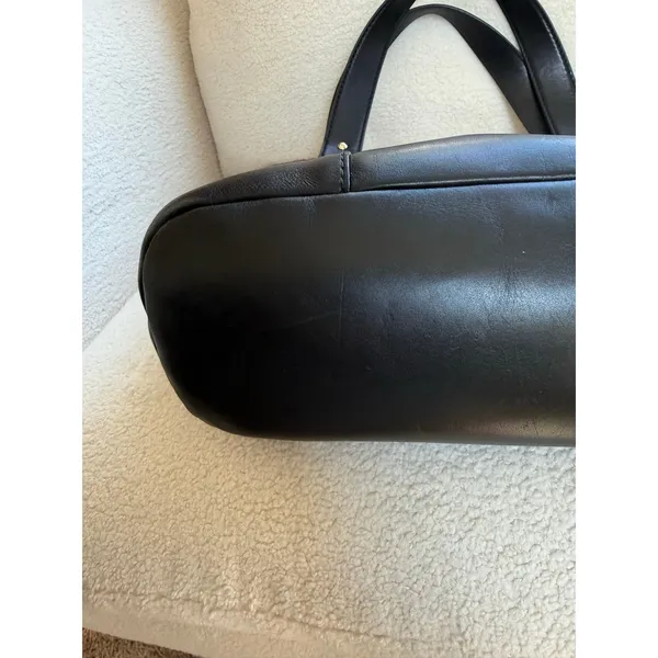 Kate Spade New York Savona Malea Tote Bag Women Black Shoulder Strap Leather - Image 9