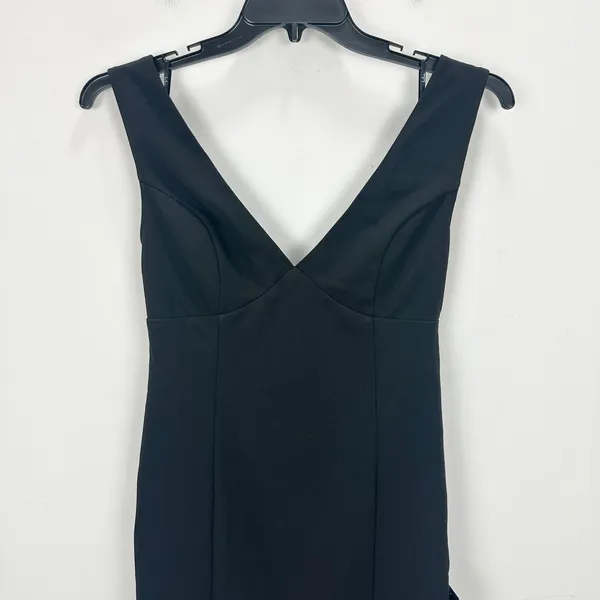 Lulus Perfection Bound Black Sleeveless Cowl Back Mini Dress Party Large NWT - Image 10