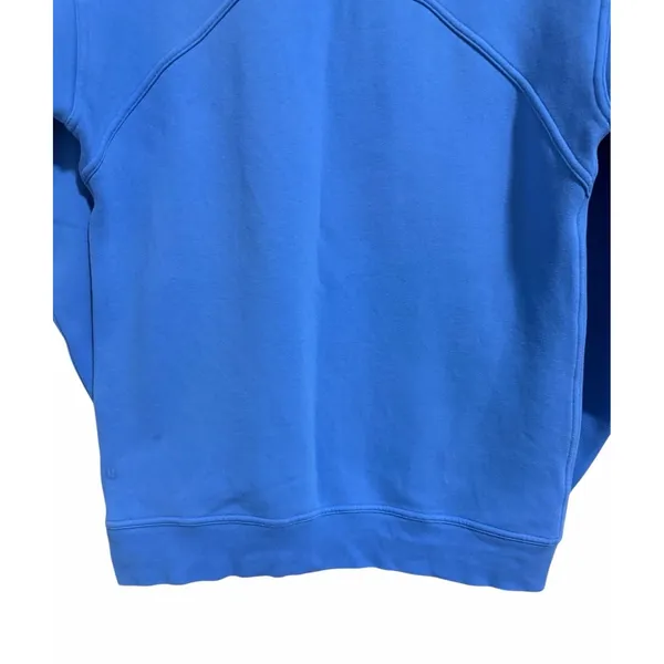 Lululemon All Yours Crew *Fleece Blue Nile‎ Women's Size 6? - Image 6