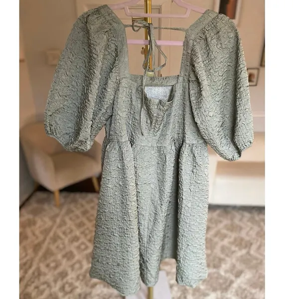 NWTs Impressions Mini Dress Metallic Glam Summer Party‎ Wedding Resort Cruise - Image 3