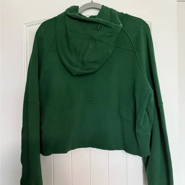 Lululemon Athletica Forest Green Zip-Up - Image 6