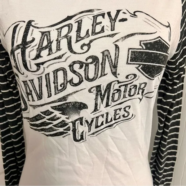 Harley Davidson Raglan Tee - Image 3