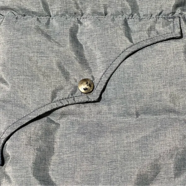 Miller Vintage Women’s Size XS Denim Blue Goose Down Snap Up Puffer Vest - Image 11
