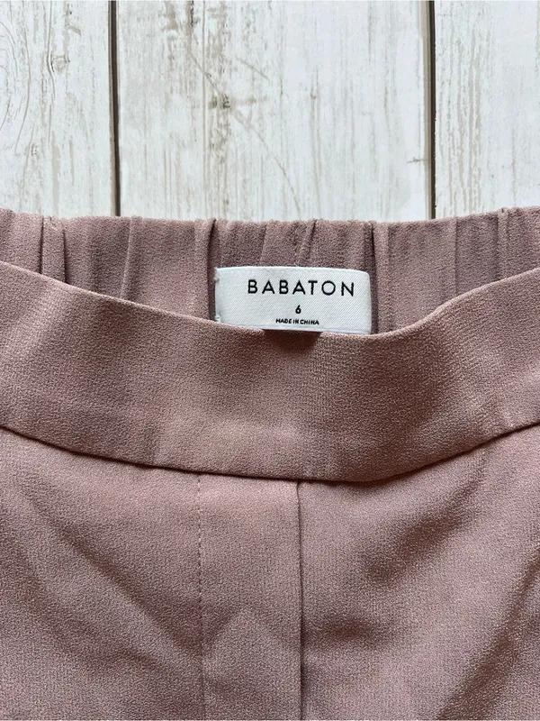 ARITZIA BABATON Cohen Pant in Blush Camel Size 6 SBC1-6324-47 - Image 8