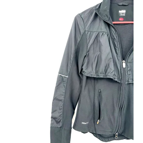 Nike fit‎ dry size Small black full zip lightweight jacket - Image 5