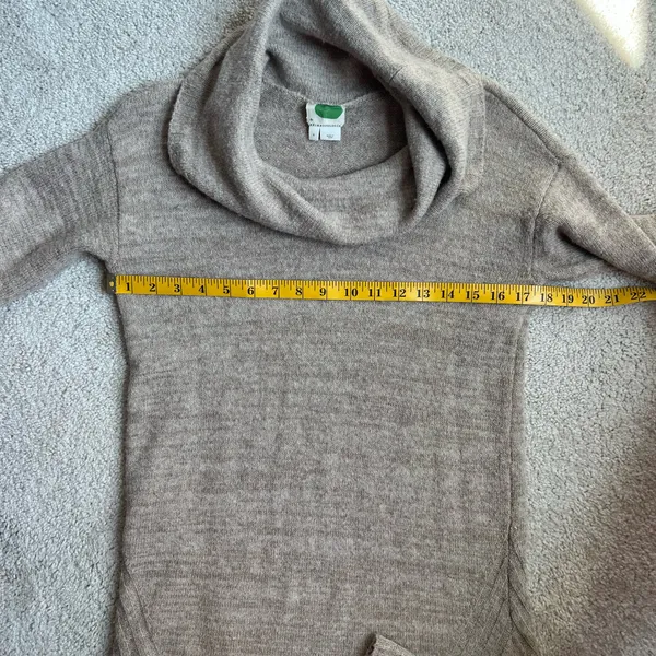 Anthropologie Cowl Neck Sonoran Sweater Dress Wool Blend Small - Image 5