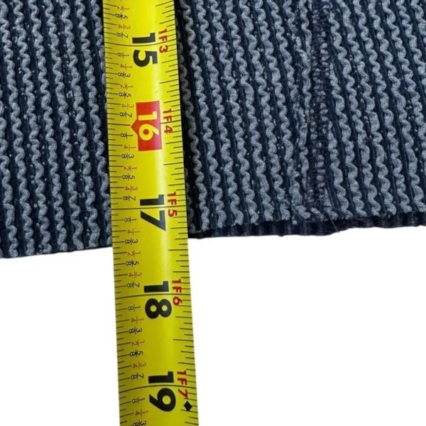 Altar'd State Womens Small Blue Waffle Knit Cropped Thermal Top Pullover | 0197 - Image 4