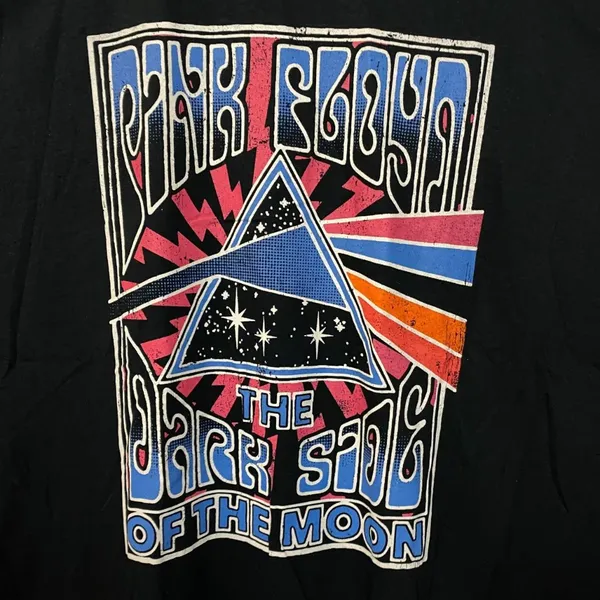 Pink Floyd The Dark Side of the Moon Rock Show Poster Tee 4X - Image 2