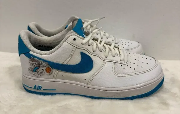 Nike Air Force one shoes! Bugs and Lola Space Jam limited edition sneakers! - Image 3