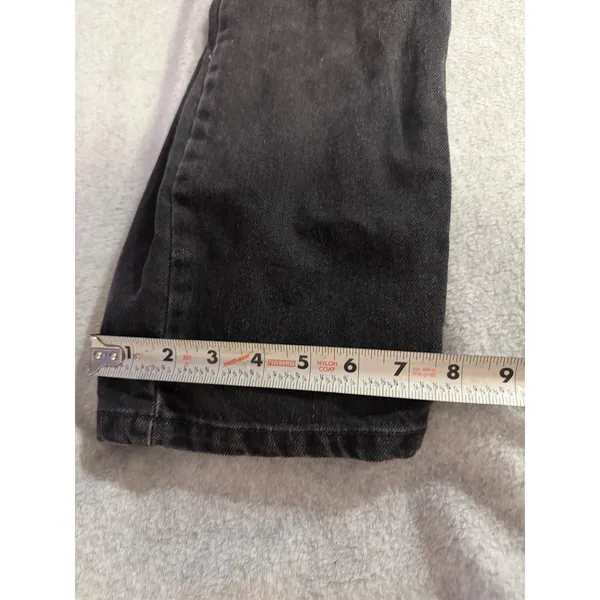 We The Free Free People Black Denim Overalls Womens Size S Straight Leg Bib Jean - Image 5