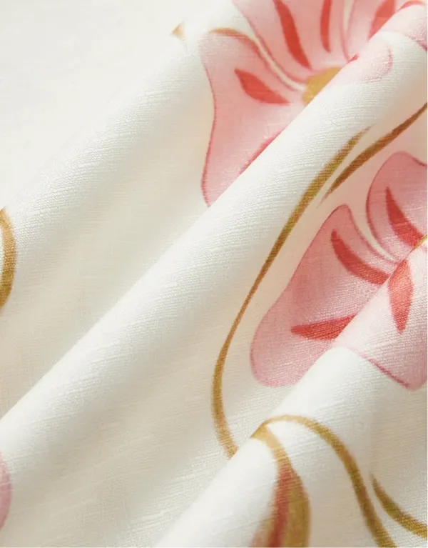 Romantic print sleeveless short dress - Image 7