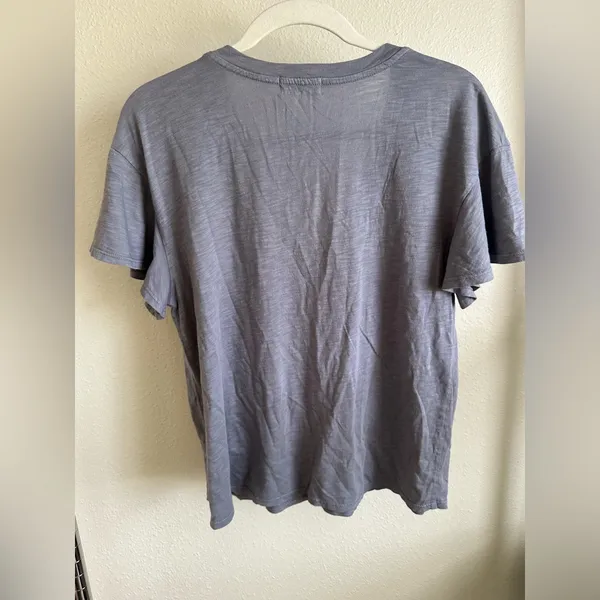 Anthropologie SAMPLE T.La Slate V-Neck Short Sleeve Tee - Image 6