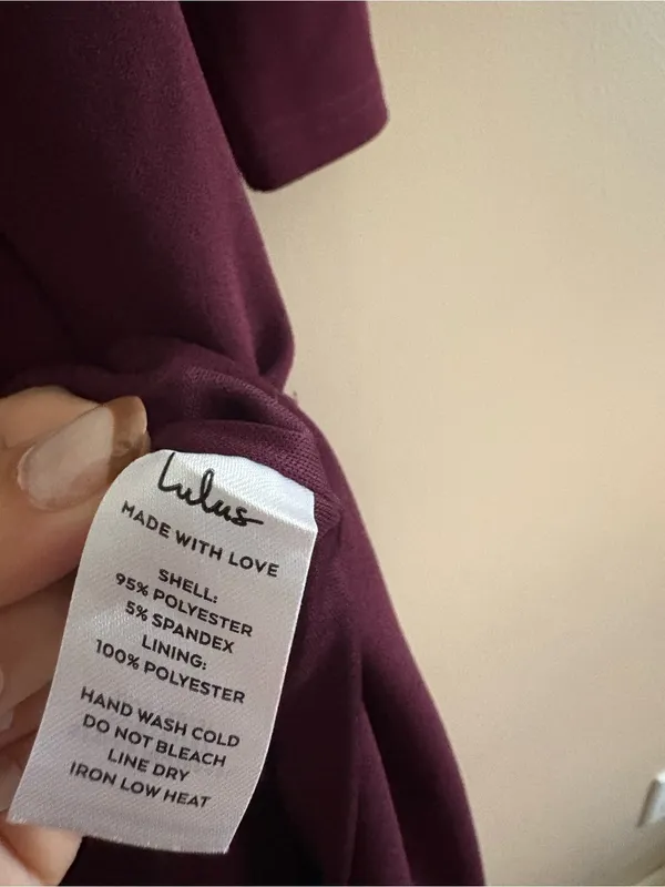 Lulus Alluring Sophistication Dark Plum Off-the-Shoulder Maxi Dress Size Large - Image 10
