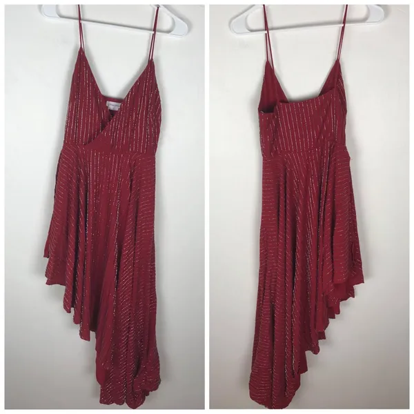 Revolve Lovers Friends Caterina Red Embellished Dress NEW Christmas party - Image 3