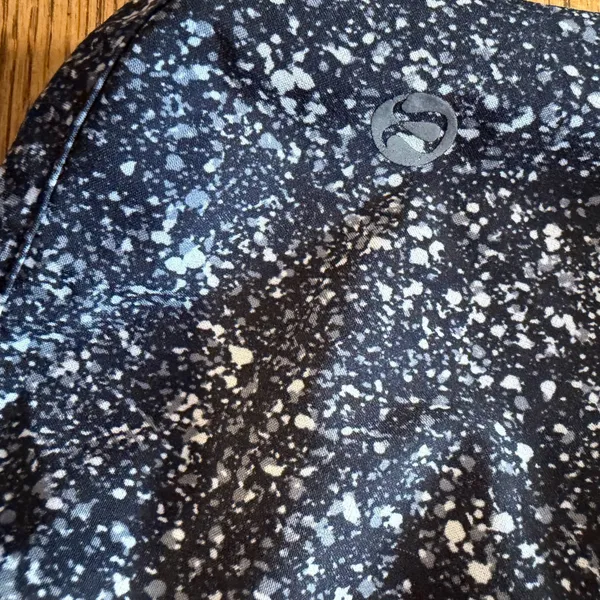 Lululemon Speed Short Mini Splatter White Black - Image 8