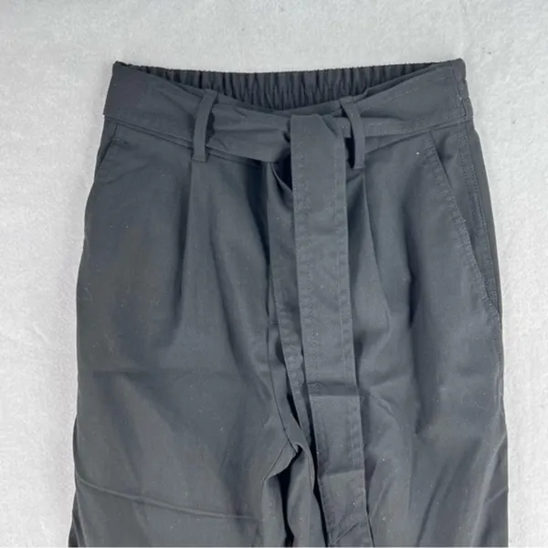 GAP Pleated Front‎ High Rise Belted Crop Pant - Image 3