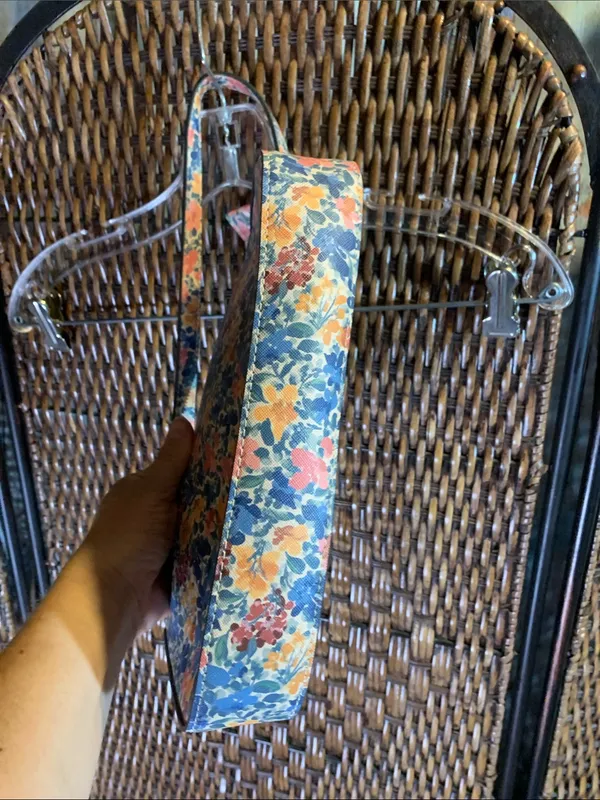 Nanette Lepore Floral Shoulder Purse - Image 4