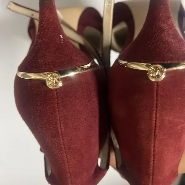 Michael Kors Suede Heels 8.5 - Image 6