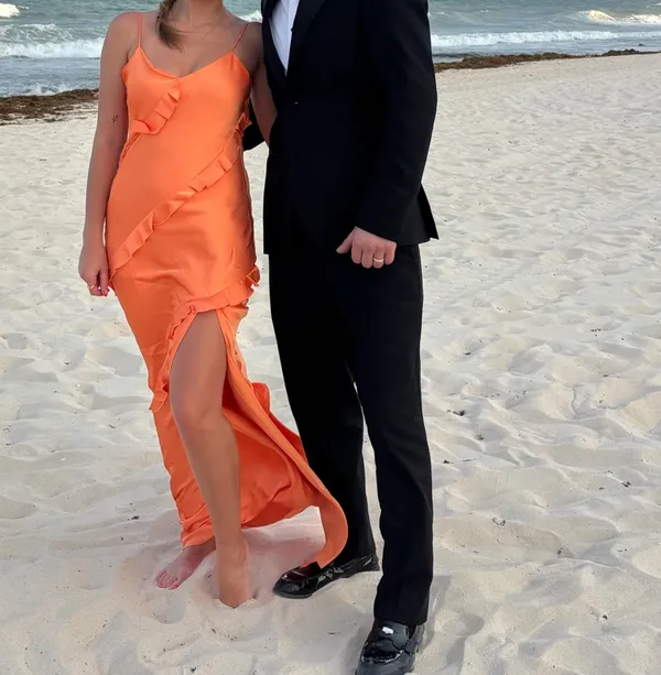 Birdy Grey Apricot Dress - Image 10