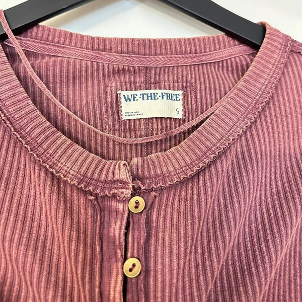 FREE PEOPLE x We The Free It's On Cardi in Wild Ginger Size Small - Image 6