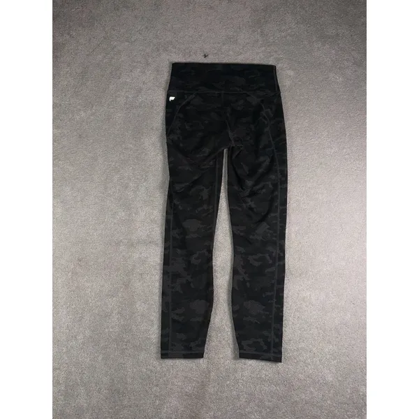 Fabletics Women's Size M Powerhold Leggings in Black Camo - Image 3