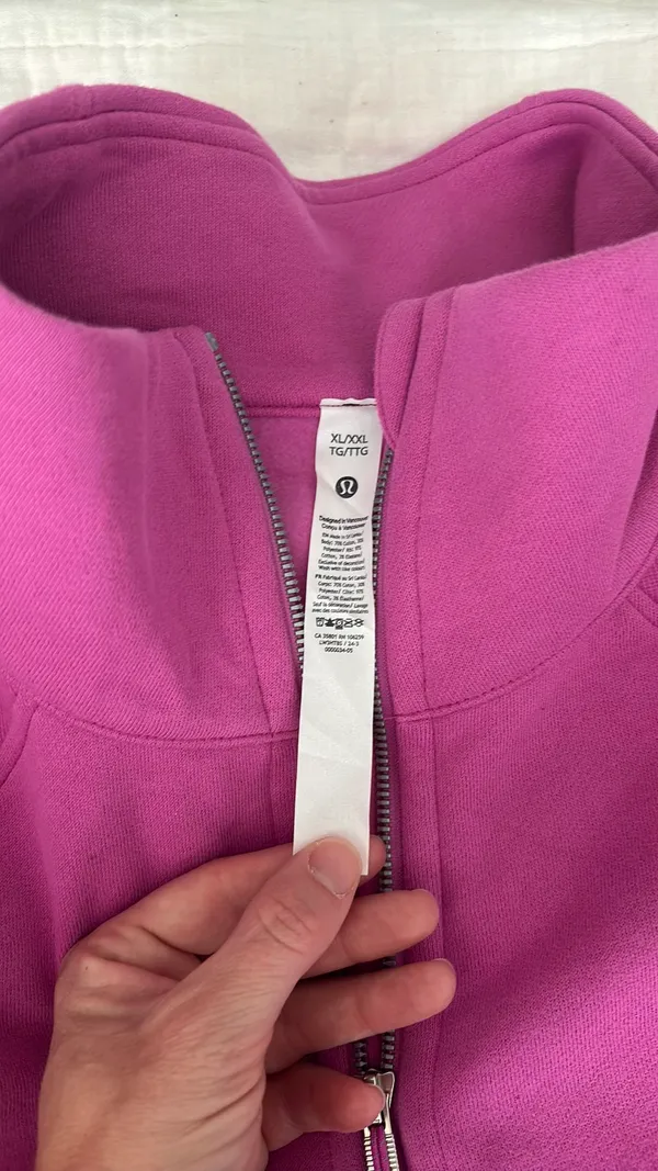 Scuba Oversized Funnel Neck Half-Zip Lululemon - Image 4