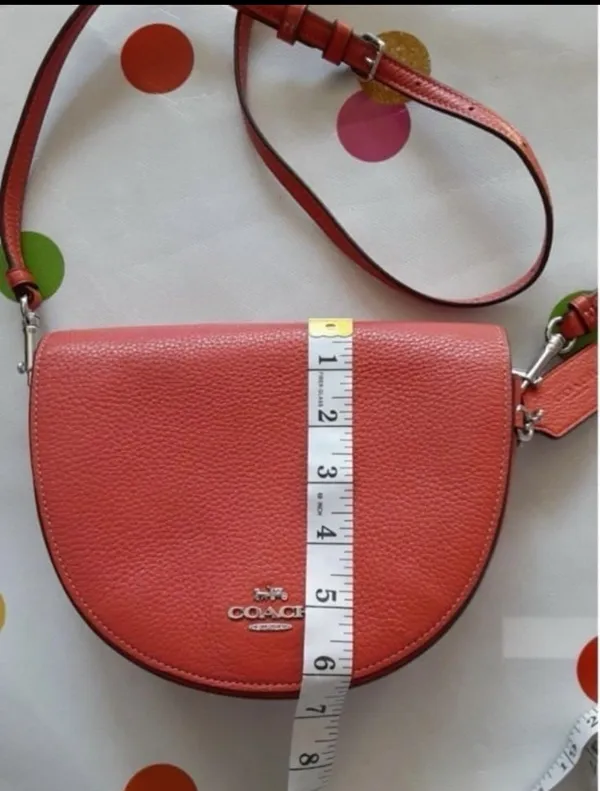 Coach NY Leather Ellen Crossbody Purse - Image 11